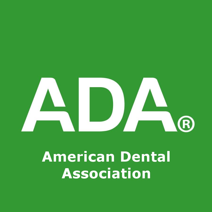 American Dental Association logo.