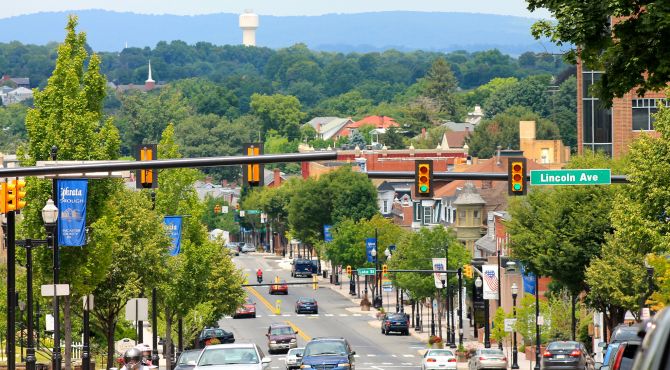 Downtown Ephrata PA