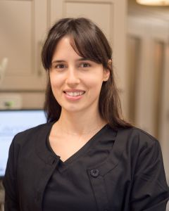 photo of Megan, an expanded functions dental assistant at Larrimore