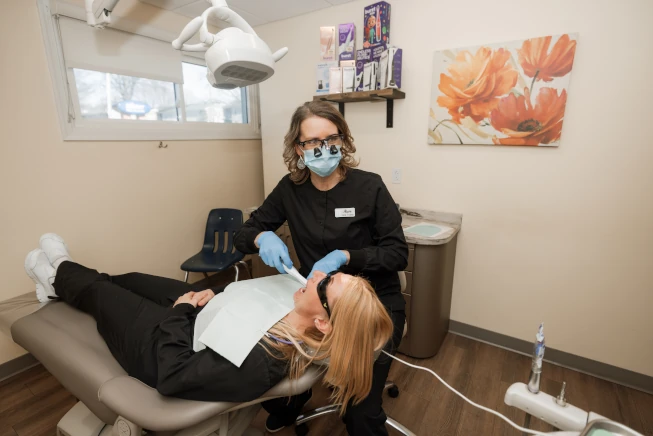 teeth cleaning